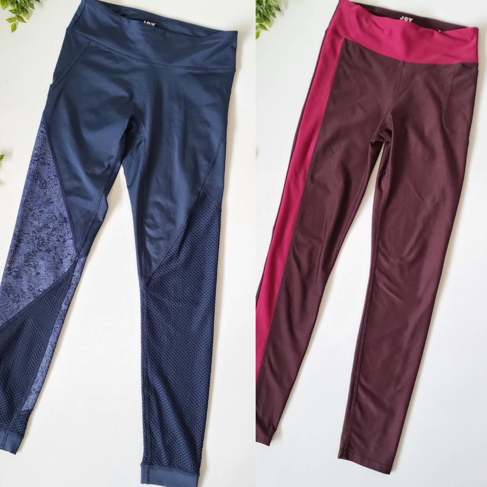 Lot Of JoyLab High Rise Activewear Workout Leggings Bundle Size X-Small